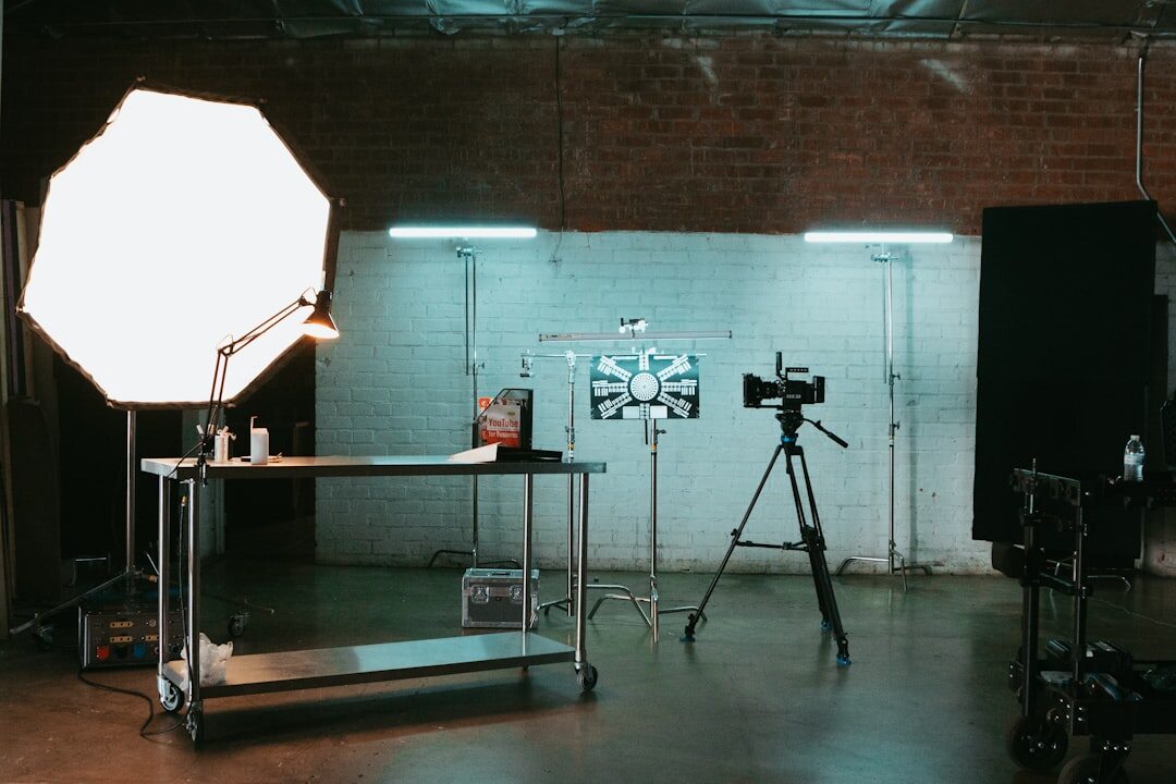 tv studio behind scenes